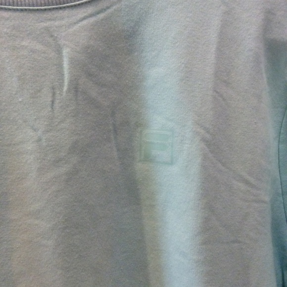Fila Women’s Aqua Sweatshirt NWOT: Size M - Picture 2 of 6